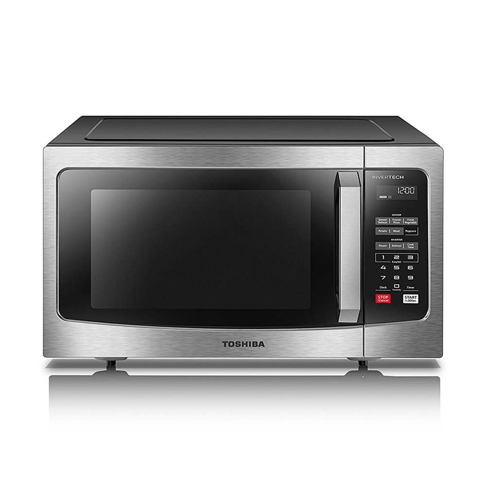 Toshiba stainless steel microwave